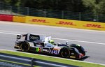Mitzieher der Nr.42, Strakka Racing, Gibson 015S (Nissan)  LMP2 (Le-Mans-Prototyp)  Fahrer: Nick Leventis, Danny Watts, Jonny Kane 7.5.2016 bei der FIA WEC 6h Spa Francorchamps.