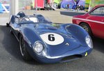 Lola Mk. 1, Ausgestellt auf dem Gelände vor den Tribühnen in Circuit Spa Francorchamps am 7.5.2016 