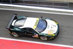 LMGTE Nr.55 Ferrari F458 Italia,vom Team AF CORSE bei der European Le Mans Series am 25.9.2016 in Spa Francorchamp. Aufnahme von der Frei zugänglichen Dachterrasse der Boxen.