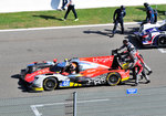 LMP2 mit Nr.46, Oreca 05 - Nissan von Thiriet By Tds Racing, wärend der Vorbereitungen zum Start bei der European Le Mans Series am 25.9.2016 in Spa Francorchamps