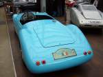 Heckansicht eines Simca 8 Le Mans Biplace Sport von 1947. Classic Remise Dsseldorf am 21.04.2013.