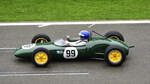#99 , LOTUS 21 937, F1 Saison 1961 ( Formel-1-Rennsieger Lotus 21 , entworfen und gebaut von Colin Chapman, Jim Clark gewann 4 Rennen), Fahrer: SHAW Mark (UK), Spa Six Hours am 1.10.20, HGPCA Race for Pre ’66 Grand Prix Cars 