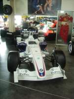 Ein Formel 1 Wagen von 2006 am 17.03.10 geschossen das Bild in Sinsheim.