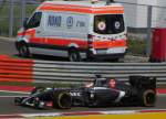 Sauber F-1, 2014-er Formula 1 Rennwagen auf dem Hungaroring am 25.07.2014.