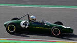 #40, LOTUS 22, historischer Formel-Junior-Rennwagen, der von 1962 bis 1965 vom britischen Hersteller Team Lotus gebaut wurde..