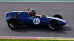 #41, Britannia FJ, ein historischer Formel-Junior-Rennwagen, der 1960 in Gro�britannien gebaut wurde..