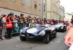 Jaguar Type C 1954-55,in der Innenstadt von Le Mans bei der 22.Fahrer Parade am 17.6.2016