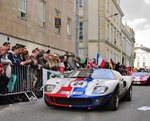 Ford GT40 MKII,in der Innenstadt von Le Mans bei der 22.Fahrer Parade am 17.6.2016