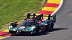 #009 vom Werksteam Aston Martin THOR Team eingesetzter Aston Martin Valkyrie AMR-LMH, Fahrer: Alex Riberas & Marco Sørensen, am 10. Mai 2025, auf dem Circuit de Spa-Francorchamps, dritte Wertungslauf der FIA-Langstrecken-Weltmeisterschaft 2025 statt