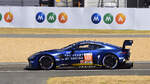 #98, Aston Martin Vantage AMR, von Northwest AMR, Fahrer: Ian James, Daniel Mancinelli	& Alex Riberas.  Aufnahme beim Training am 8.6.2023 für die 91. 24-Stunden-Rennen von Le Mans, (91e Grand Prix d’Endurance les 24 Heures du Mans), 2023 endete in Le Mans die Zeit der GTE-Fahrzeuge ab 2024 fahren dann LMGT3 