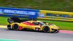 83, Hypercar, FERRARI - 499P, Team  AF CORSE, Fahrer: Ye Yifei, Kubica Robert & Hanson Philip. FIA WEC 6h am 9.5.2026 in Spa Francorchamps