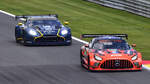 Zweikampf #79 MERCEDES - AMG LMGT3 vs #23 ASTON MARTIN - Vantage AMR LMGT3 . 2.Lauf der FIA WEC Langstrecken Weltmeisterschaft,  6h Spa Francorchamp  am 9.5.2026
