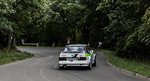 BMW 3 E30 grifft die Kurve auf der Baranya Kupa an, am 13.08.2016.