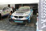 DTM Trophy BMW M4 GT3 am 03.10.21 in Hockenheim im Fahrerlager