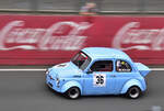 Mitzieher der 36 Manuel Vizza, Fiat Abarth 69, Kampf der Zwerge, beim Historic Grand Prix Zolder am 19.7.2025
