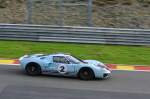 Mitzieher Ford GT 40, beim Spa 6h Classic am 21.09.2013