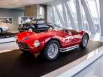 Sonderausstellung im Mercedes-Museum, hier ist ein Maserati zu sehen. (30.11.2012).
