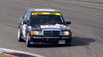 Mercedes 190 E 2.3 16V , Fahrer: Schäfer Roland, Neuffer Reiner und Hölscher Roland, alle DEU , beide DEU , beim ADAC 1000 Km Classic am 17.9.2021 auf dem Nürburgring