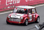  254 Gregor Nick im Rover Mini Cooper, Kampf der Zwerge, beim Historic Grand Prix Zolder am 19.7.2025