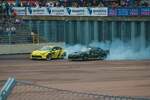 Toyota vs. Nissan als Drift Battle 19.08.22 beim Iron Drift King in Ferropolis der Stadt aus Stahl