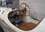 =Innenraum des Hans Stuck ADM-R Rennwagen, Bj. 1929, 2998 ccm, 100 PS, gesehen im Museum  fahr(T)raum - Ferdinand Porsche  in Mattsee/Österreich, Juni 2022