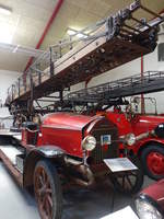 Magirus 3.5 to. Leiterfahrzeug, Baujahr 1922, Dänisches Feuerwehrmuseum Oksbol (26.07.2019)