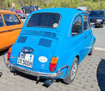 =Fiat 500, ausgestellt bei der Oldtimerveranstaltung in Frankenberg, 05-2026