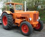 Hanomag R 45 ist Gast bei der Oldtimerausstellung der Traktor-Oldtimer-Freunde Wiershausen, April 2012     