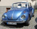 VW Käfer Cabrio besucht die Fladungen Classics, Juli 2014
