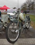 =Rixe - Moped steht bei der Technorama Kassel im März 2017 zum Verkauf