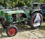 =Deutz, steht bei der Oldtimerveranstaltung in Gudensberg im Juni 2019