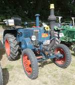 =Lanz, gesehen auf dem Ausstellungsgelände in Gudensberg im Juni 2019