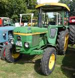 =John Deere 930 steht auf dem Ausstellungsgelände in Gudensberg im Juni 2019