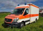 =MB Sprinter steht zum Verkauf bei der RettMobil 2022 in Fulda, 05-2022