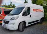 =Fiat Ducato von MEDOROL steht auf dem Parkplatz der RettMobil, 05-2022
