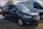 =VW Caddy von BmTR24 steht auf dem Parkplatz der RettMobil, 05-2022