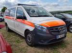 =MB Vito vom DRK Kreis NORDFRIESLAND, gesehen auf dem Parkplatz der RettMobil im Mai 2022