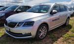 =Skoda Octavia der Firma HAMILTON-Medical aus der Schweiz, gesehen auf dem Parkplatz der RettMobil im Mai 2022