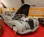=BMW 502, Bj. 1959, 3168 ccm, 140 PS, präsentiert im Automuseum Wolfegg im Dezember 2023