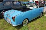=Glas Goggomobil TS Cabriolet sucht einen neuen Besitzer bei der Oldtimerveranstaltung in Frankenberg/Eder im Mai 2023 