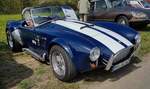 =AC Cobra-Replik Pilgrim Sumo von Pilgrim Cars, präsentiert bei der Oldtimerveranstaltung in Frankenberg/Eder im Mai 2023