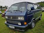 =VW T 3, ausgestellt bei der Oldtimerveranstaltung in Tann/Rhön, 09-2023