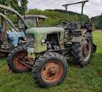 =Eicher ED Allrad, ausgestellt bei der Oldtimerveranstaltung in Tann/Rhön, 09-2023