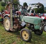 =MAN 2F1, Bj. 1964, steht bei der Oldtimerveranstaltung in Tann/Rhön, 09-2023