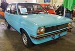 =Ford Fiesta, Bj. 1979 1087 ccm, 53 PS, steht in der Ausstellungshalle der Technorama 2023 in Kassel