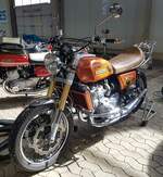 = Suzuki GT 750, gesehen bei der Technorama 2023 in Kassel