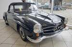 =MB 190 SL, Bj. 1957, 1884 ccm, 105 PS, sucht bei der Technorama 2023 einen neuen Besitzer