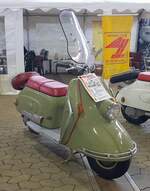 =Heinkel Tourist, ausgestellt bei der Technorama 2023 in Kassel.