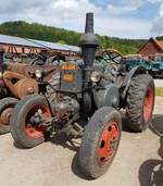 =Lanz Bulldog, gesehen bei der Oldtimerausstellung der Traktorfreunde Wiershausen am Klostergut Hilwartshausen, 05-2023