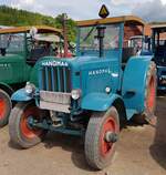 =Hanomag R 40, gesehen bei der Oldtimerausstellung der Traktorfreunde Wiershausen am Klostergut Hilwartshausen, 05-2023